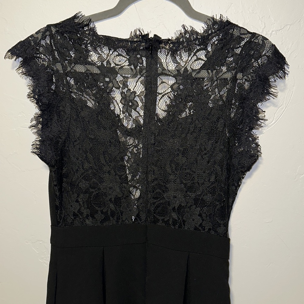 Lacy Black Dress So Cute! - Picture 5 of 8